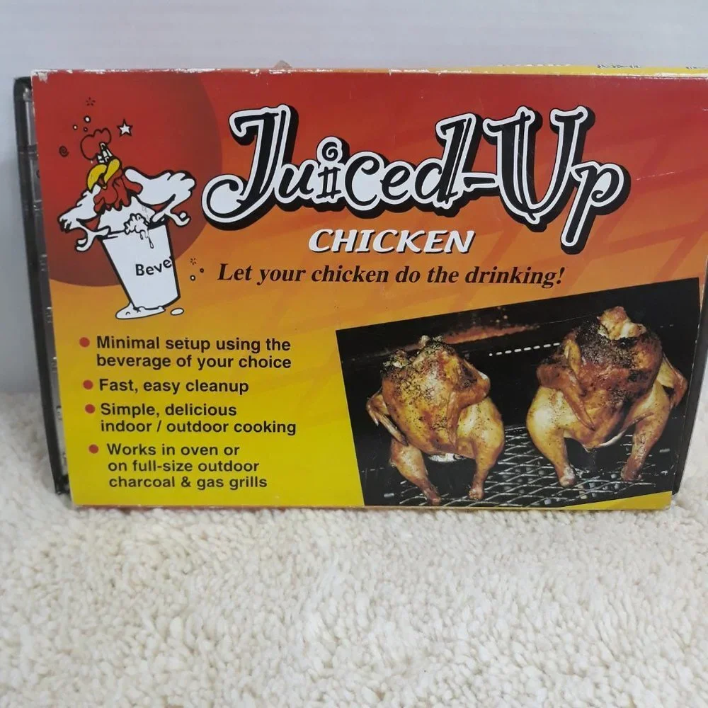 Double Beercan Chicken Rack - Picture 3 of 7